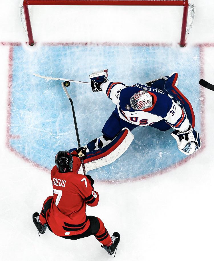 Toews denied by Hellebuyck