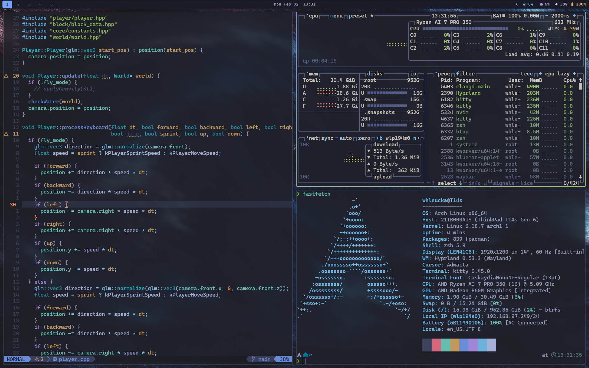 Hashiru: A Reasonable Way to Set Up Hyprland
